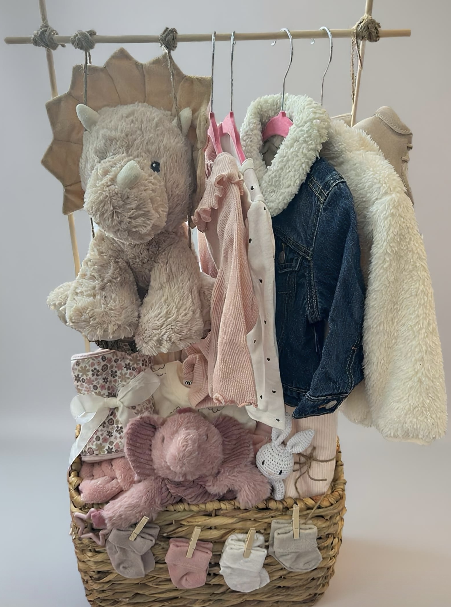 Bunny & Wardrobe Basket